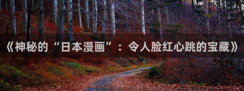 进入omofun动漫：《神秘的“日本漫画”：令人脸红心跳的宝藏》